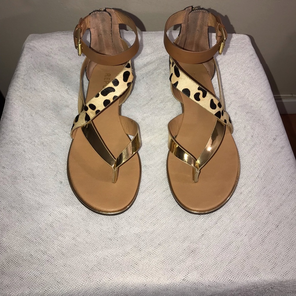 Multi-Leopard sandals by Reort